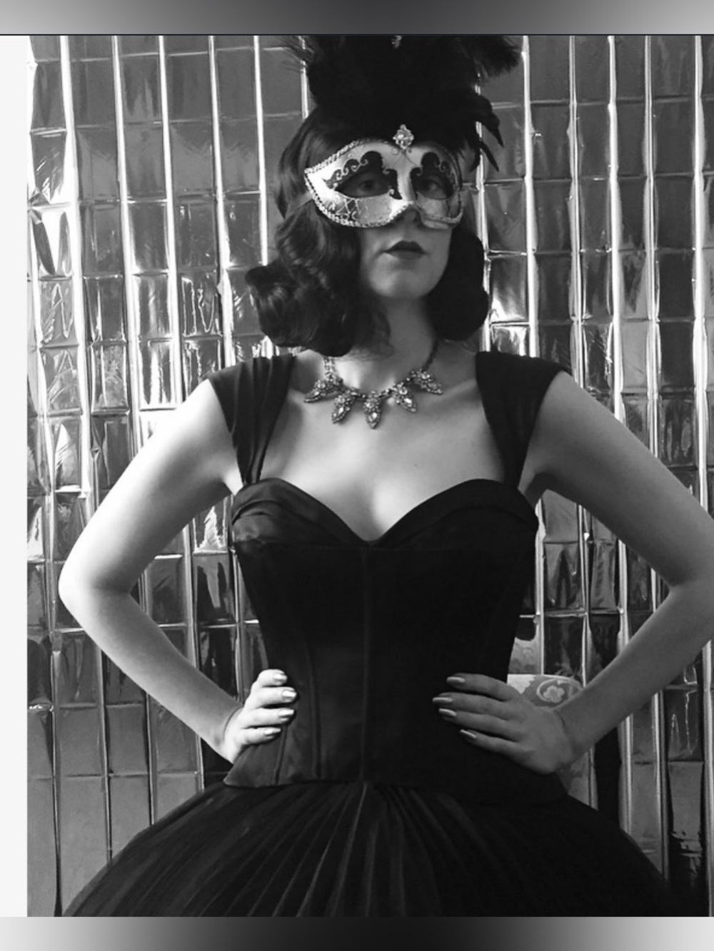 NWT Zac Posen Truly Gothic Goth Wedding Bridal Prom Corset Top Tulle Skirt